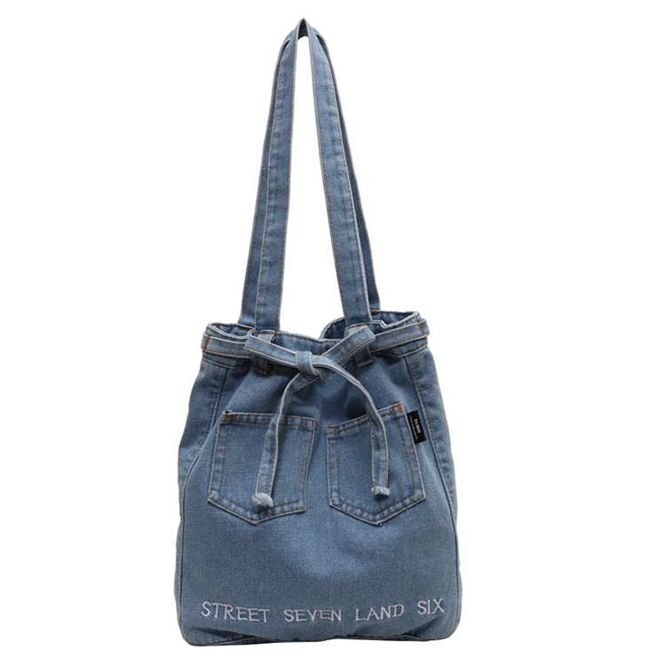 Custom Denim Tote Bag NZBD-028