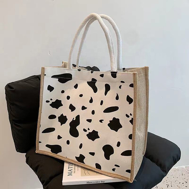 Custom Jute Tote Bags HMD-027