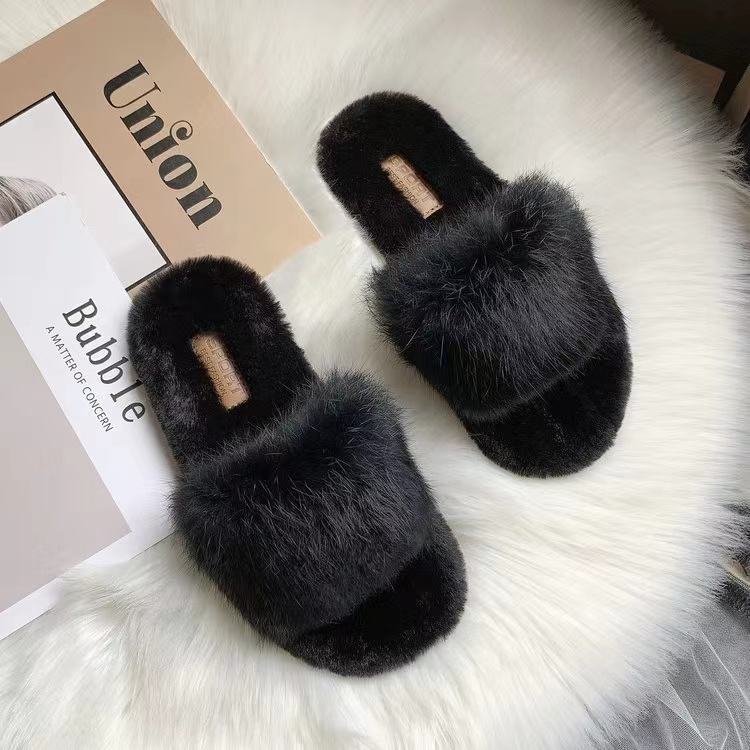 Custom Fur Slippers TX-0002